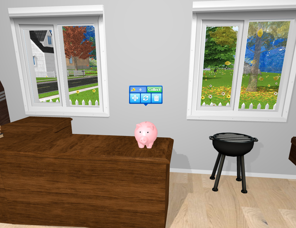 Game Update: Collection Categories, Interactivity Icons, and Wall Collisions